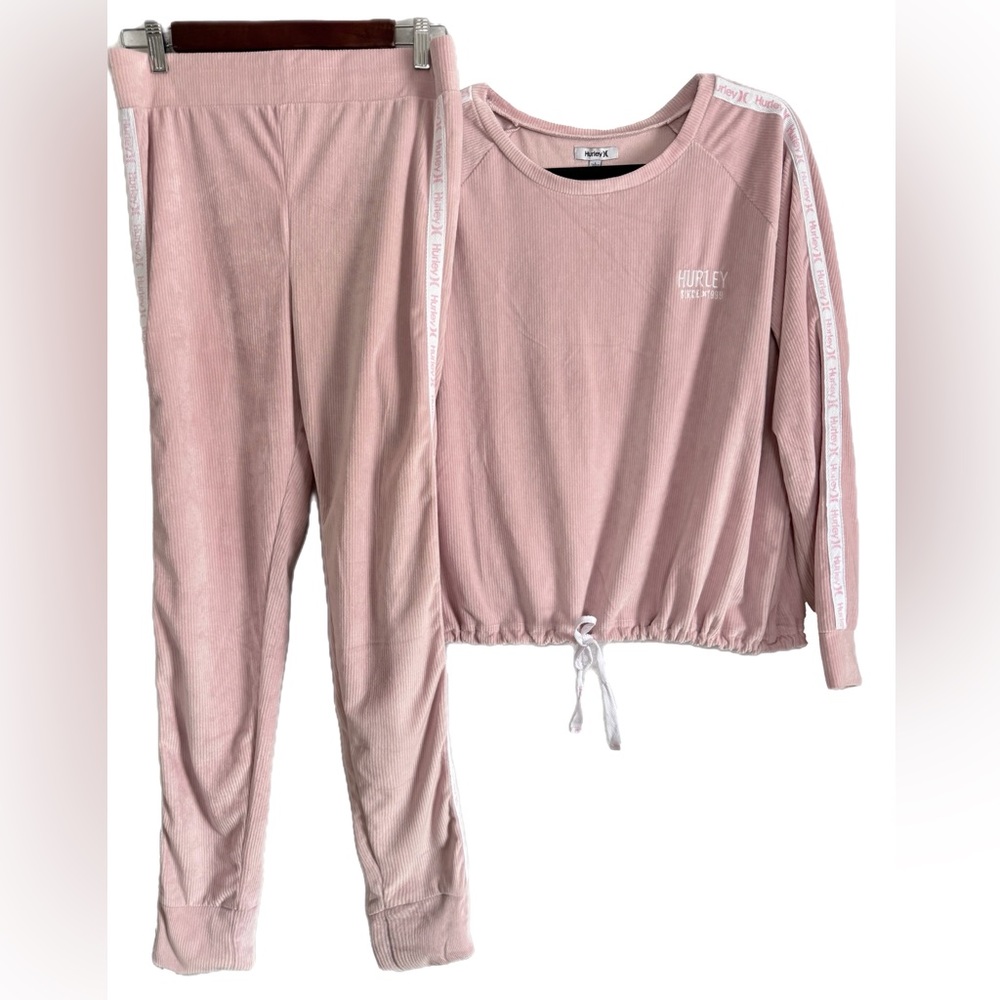 Pink Sweat Set by Hurley - Picture 1 of 6